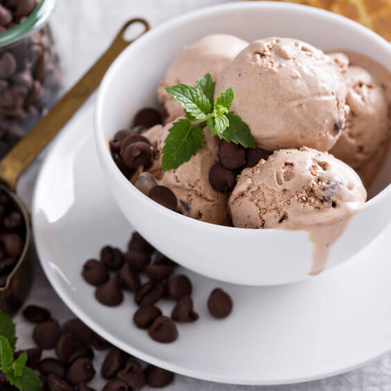 Gelato alla nocciola e caffÃ¨